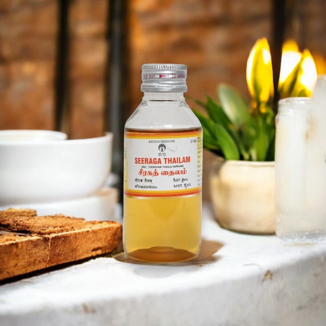 1 Seeraga Thailam, Siddha, 100 Millilitres - Image 1