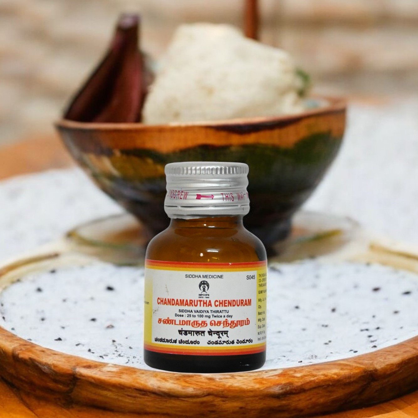 CHANDRAMARUTHA CHENDURAM3 Chandamarutha Chenduram 10 gm - Image 1